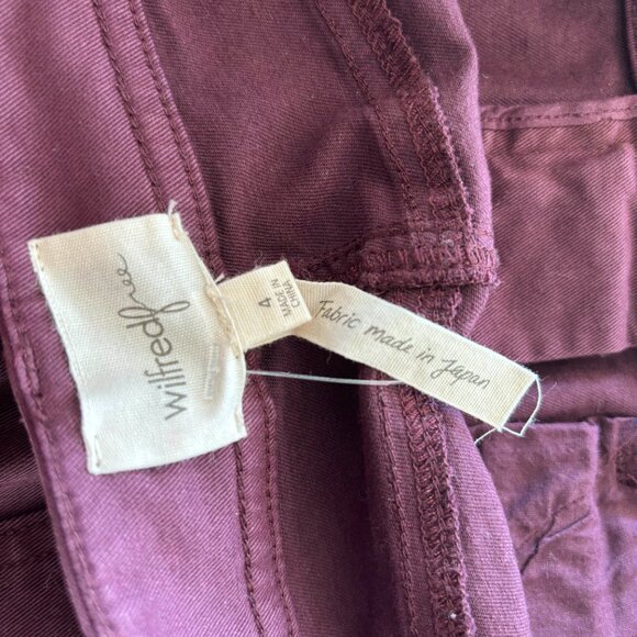 Aritzia Dark Purple Denim Skirt, Size 4 - Picture 3 of 7